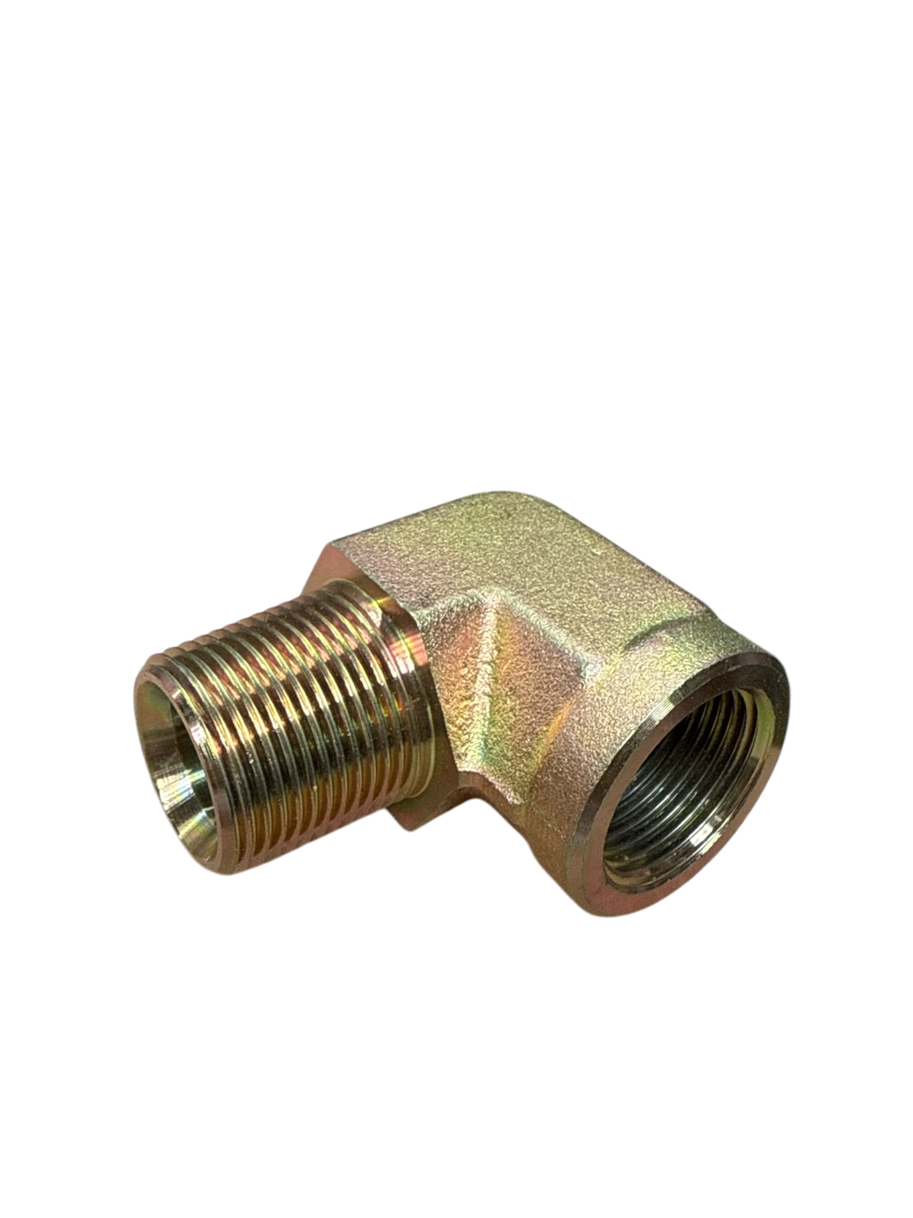 Codo 90° Macho x Hembra para Gas y Alta Presión