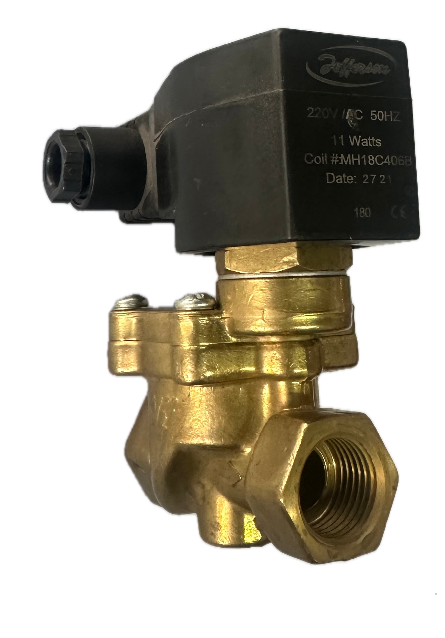 Electroválvula de 2 Vías para Control de Fluidos