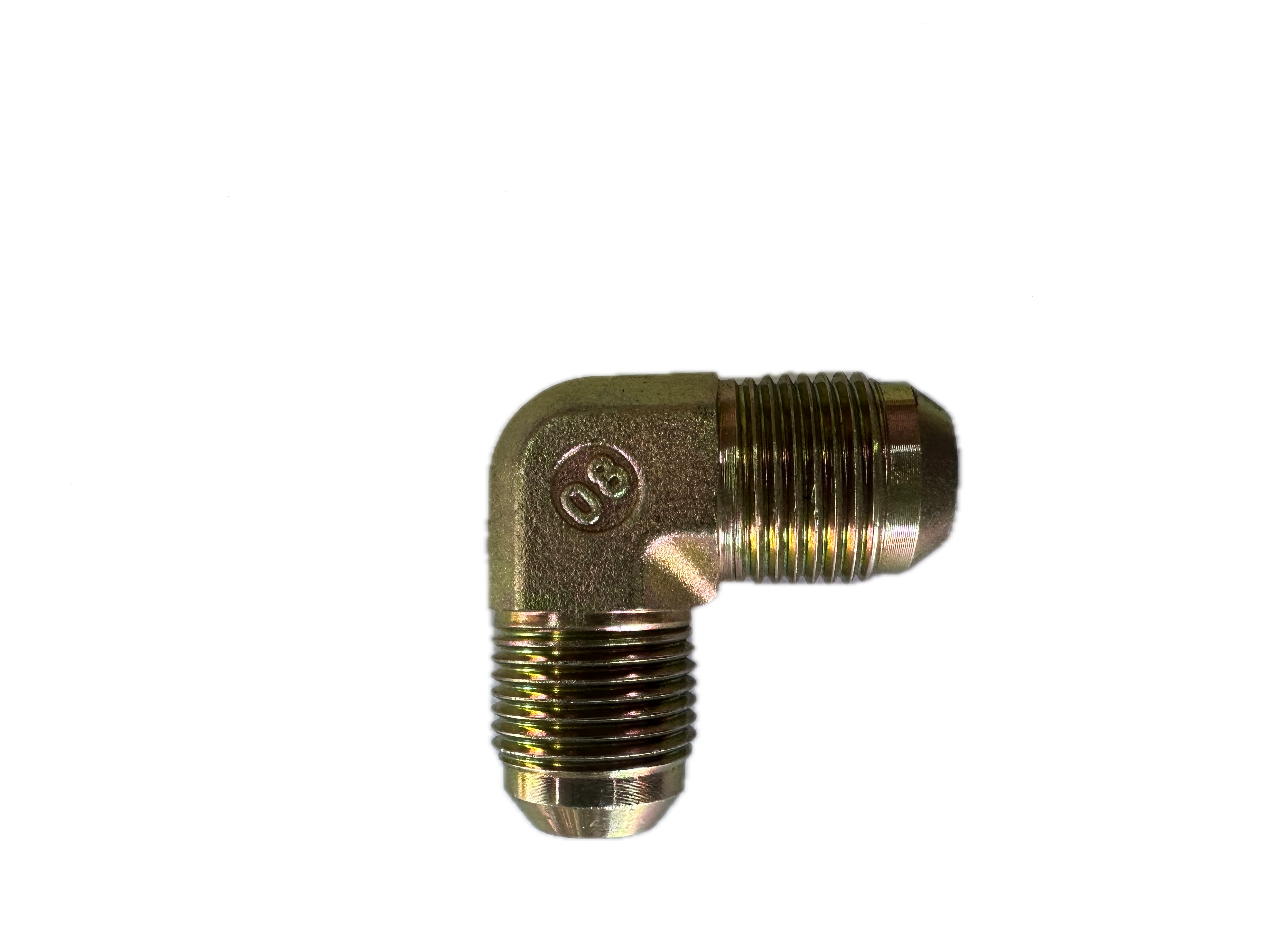 Codo 90° Unión Macho JIC a Macho JIC (37°)
