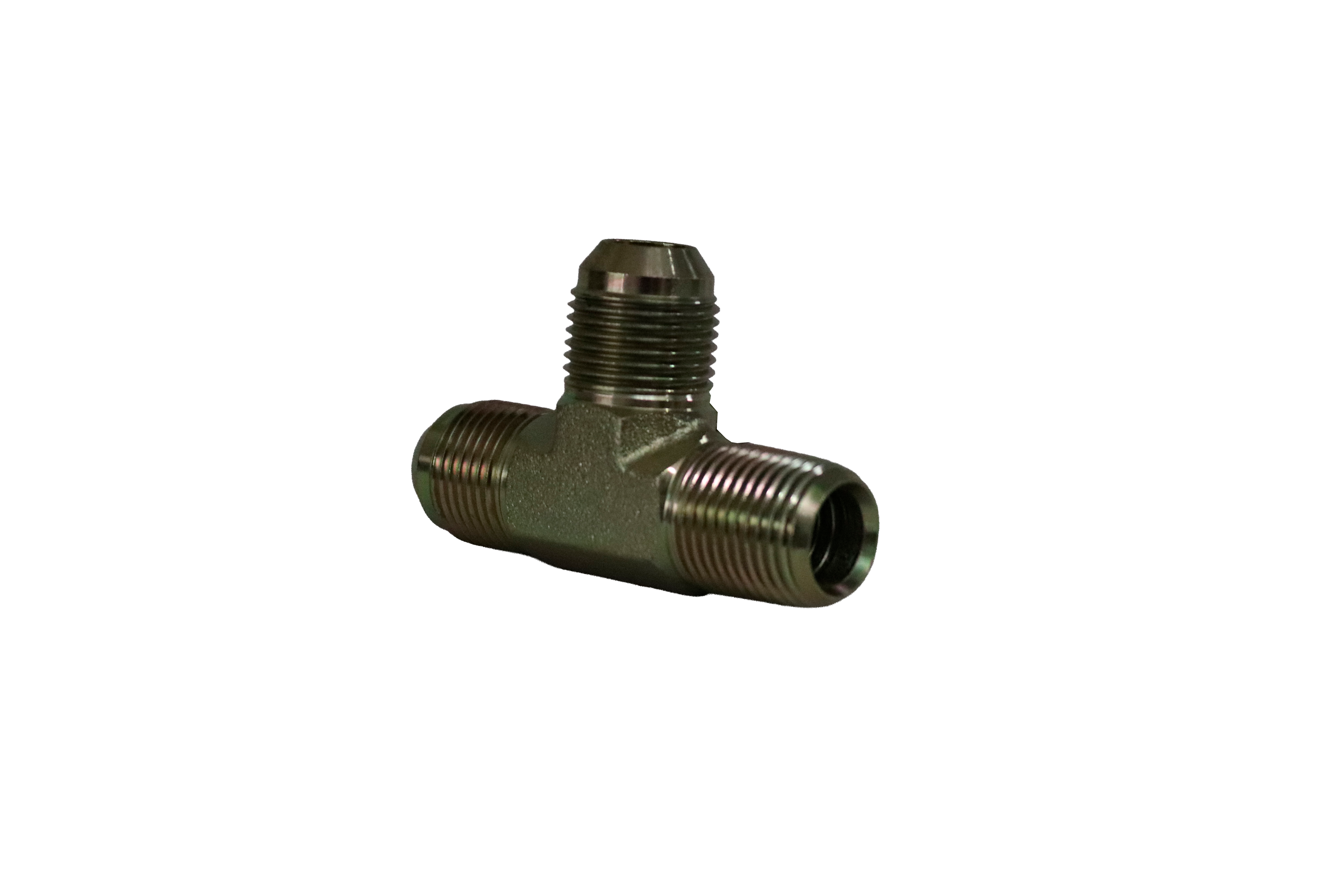 TEE MF NPT X MF X MF NF JIC