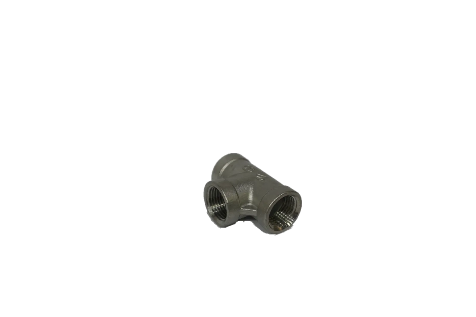 Tee HxHxH inoxidable 316