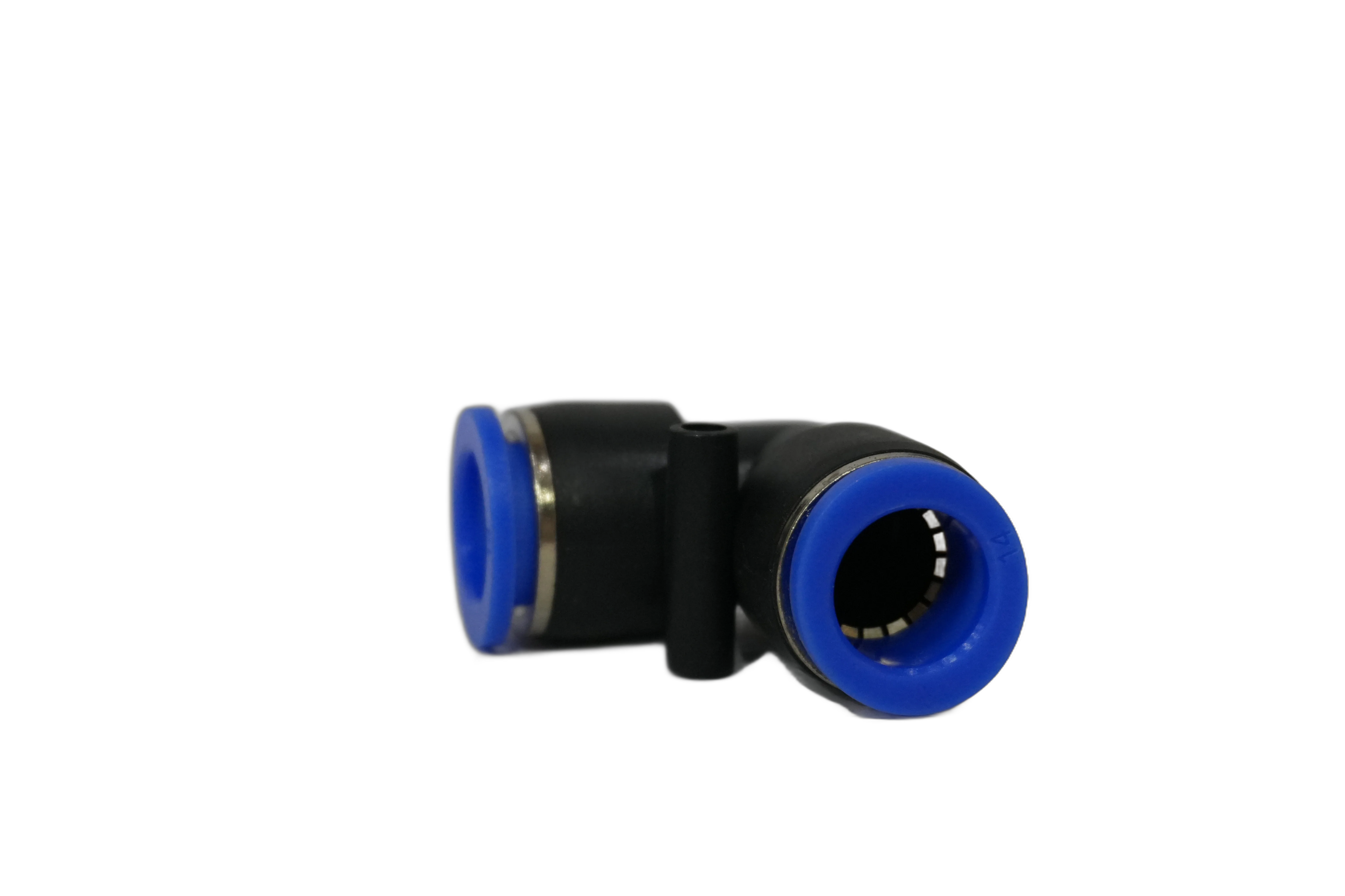 Instantáneo codo tubo × tubo (plástico)
