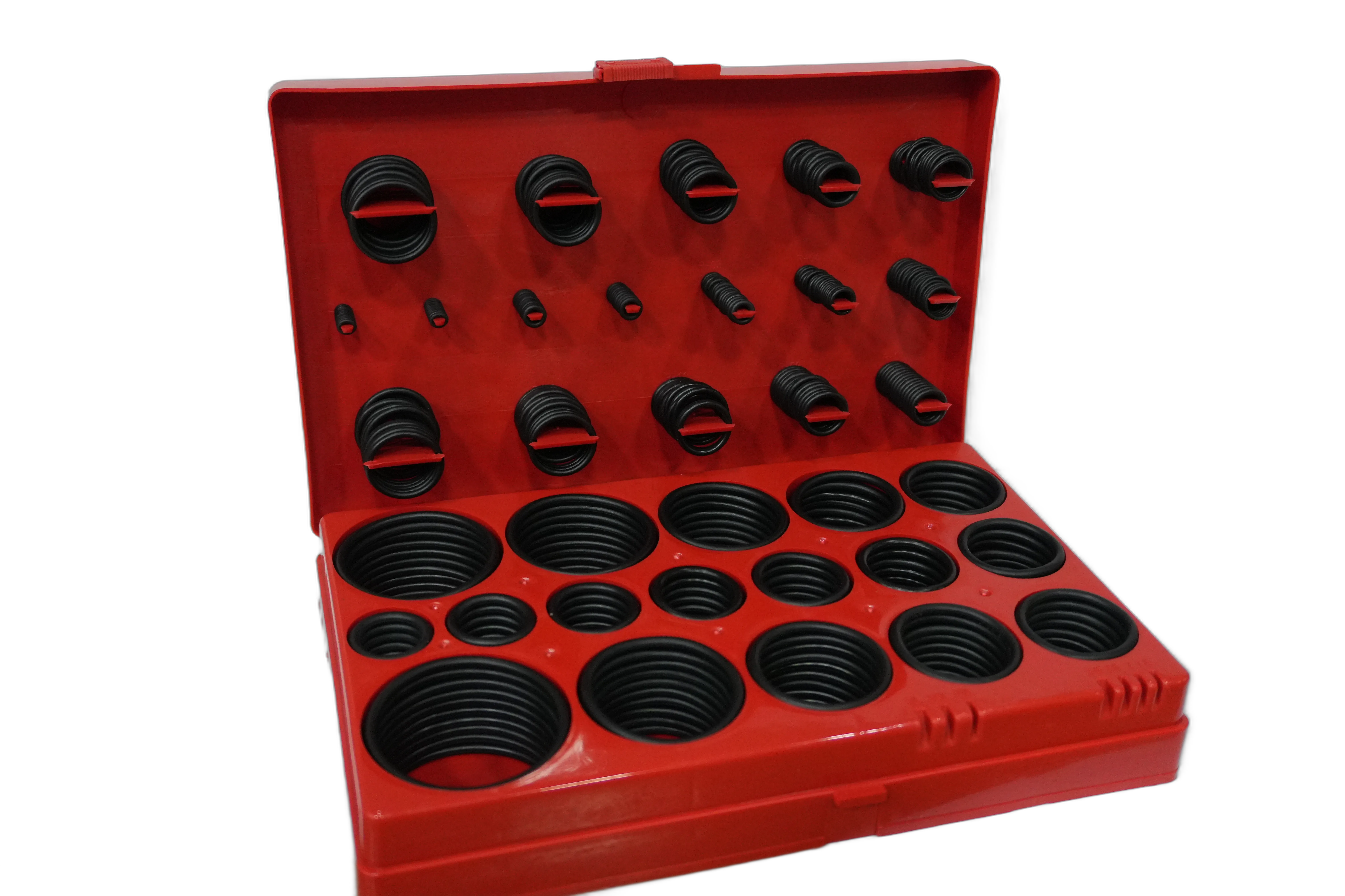 Kit de O'Rings surtido pulgada (32 medidas · 407 piezas)