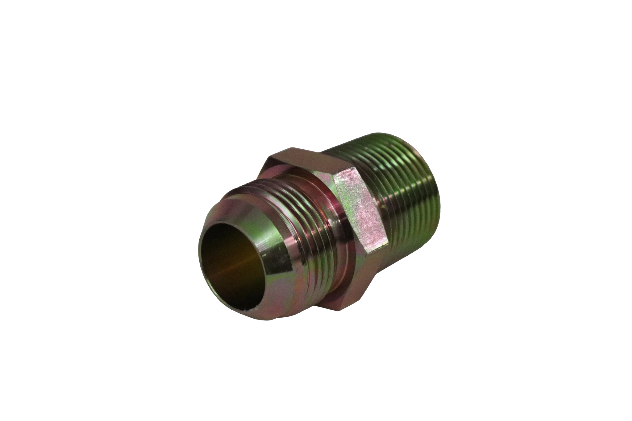 Adaptador recto JIC × macho NPT