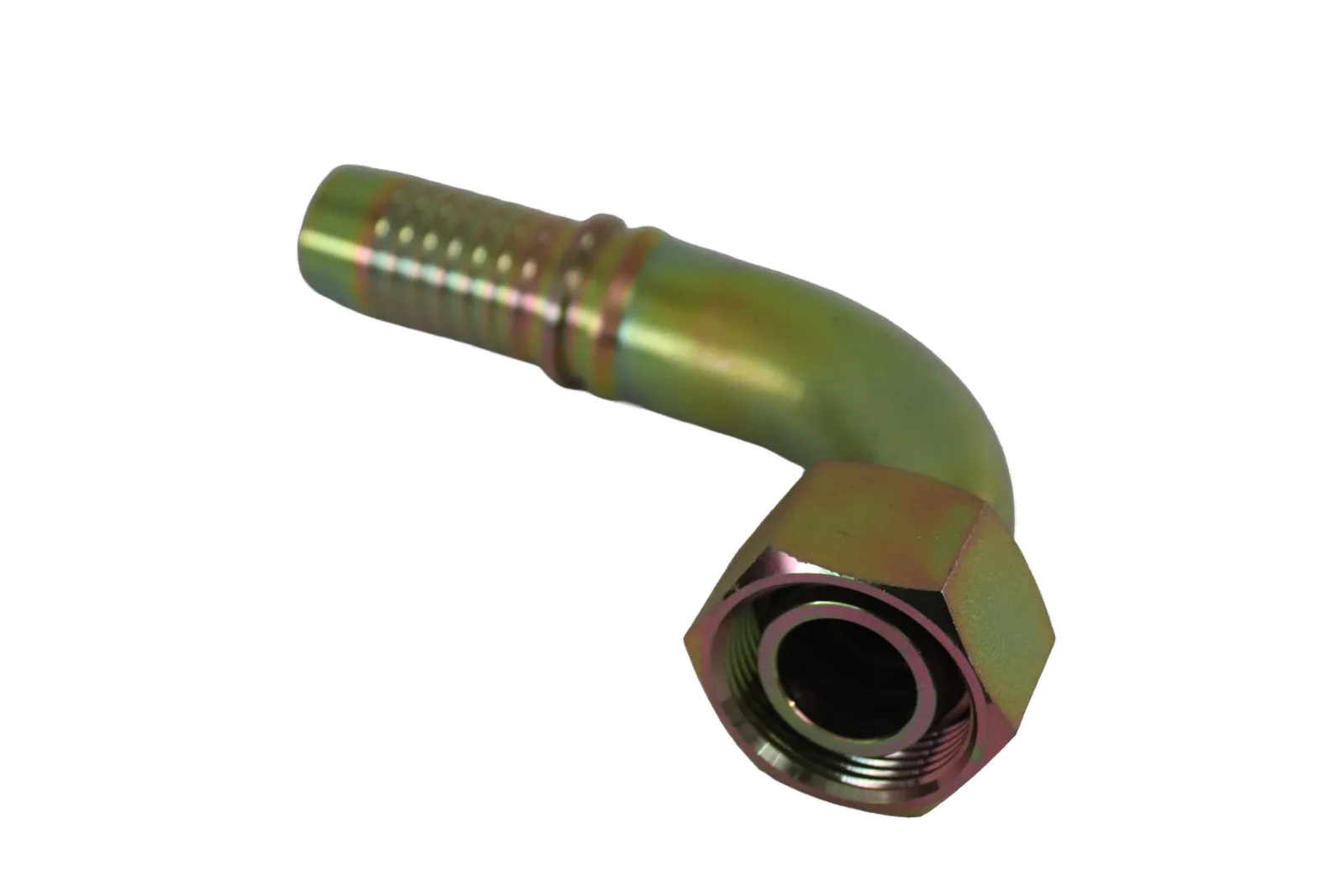 Terminal codo 90° HG métrico (serie pesada)