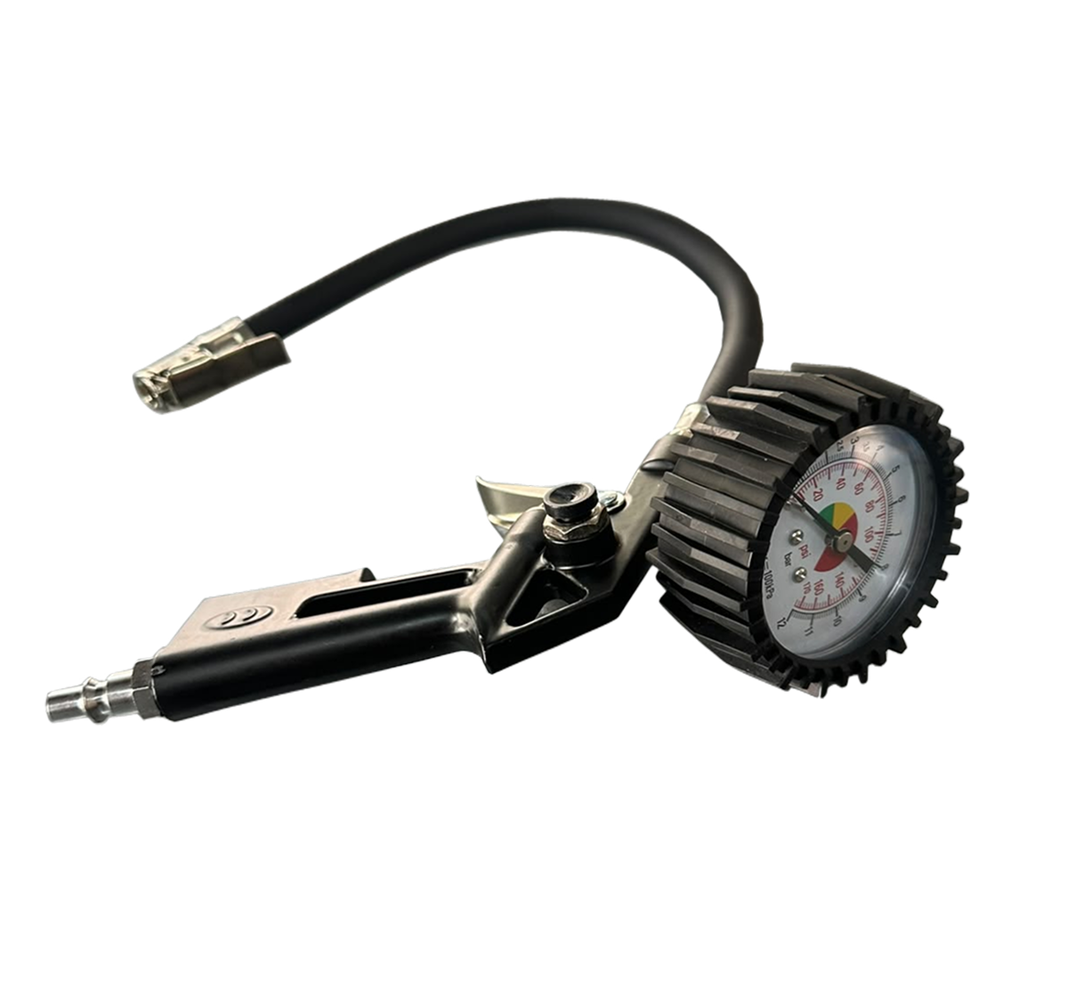 PISTOLA DE AIRE PARA INFLAR Y DESINFLAR MANÓMETRO
